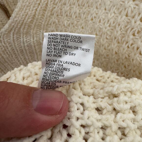 Poof Apparel Pullover Long Sleeve Knit Sweater US Women's M - Picture 5 of 6